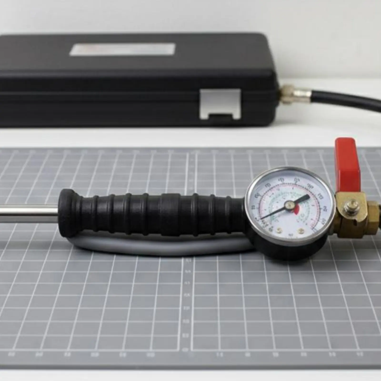 Quick Tire Inflation Rod Easy to Use Manual Tire Inflator Air Chuck Rod Leakproof Vehicle Tool Non-Slip Grip for Garage view 5