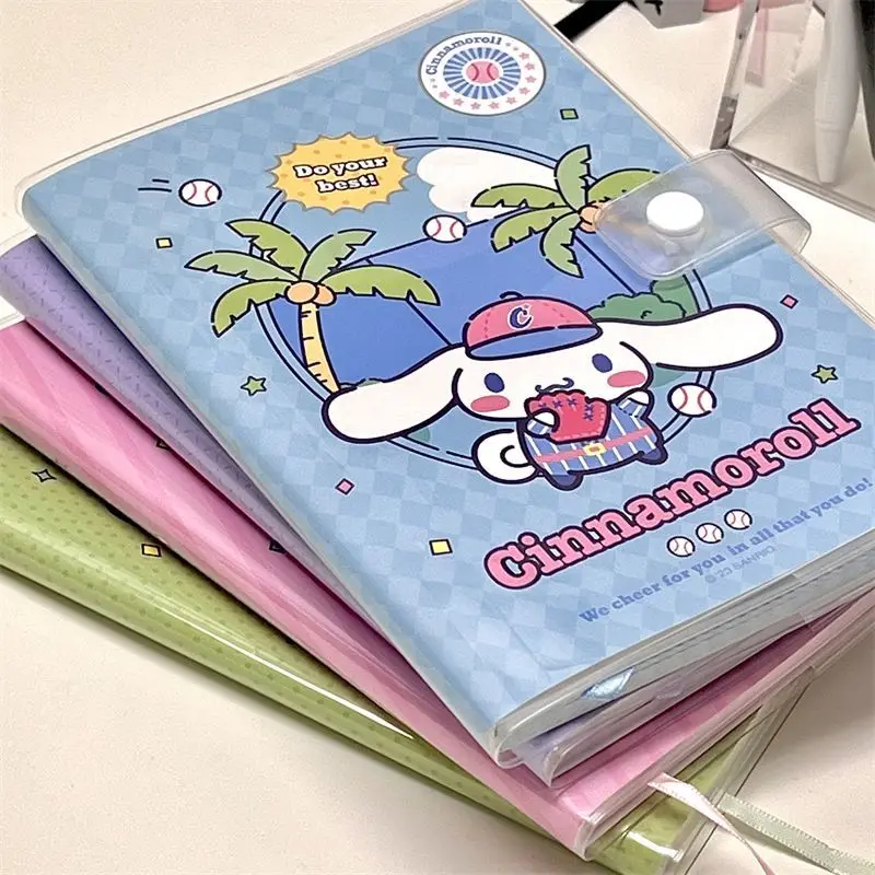 

Miniso Cinnamoroll Kuromi Anime Kawaii B6 Notebook Cute Cartoon Sanrio Pochacco Student Ledger Diary Students Gifts for Kids