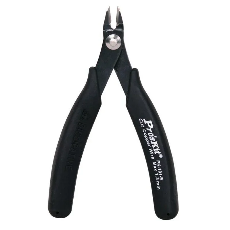 Proskit 1PK-101-E Anti-static diagonal pliers wire and cable cutting inch wire cutters cable crimping hand tool 130mm