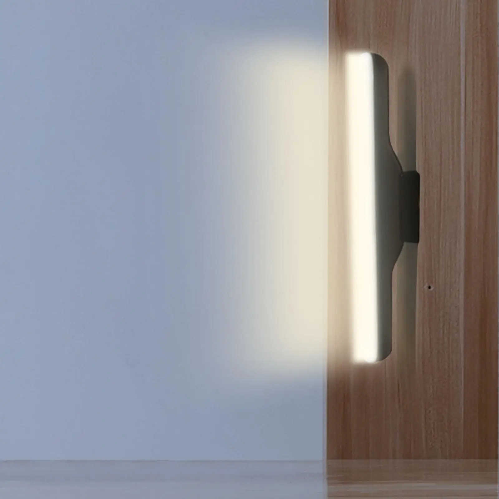 Stick On LED Wall Reading Light Lamp Bar Loft Bedroom Bedside