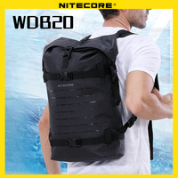 NITECORE WDB20 waterproof Backpack 20L with Expansions Multi-purpose bag Wear-proof Nylon Tools Bag Exquisitely Designed
