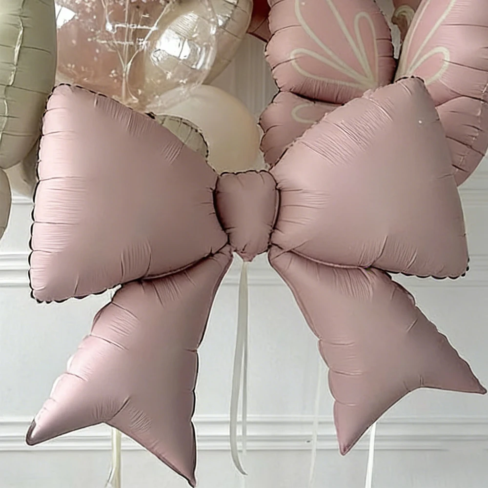 32 Zoll Milchweiße Digitale Ballons 0-9 Schmetterlings- und Schleifenförmige Ballons für Geburtstagsfeiern und Jubiläumsdekoration – Detail 4