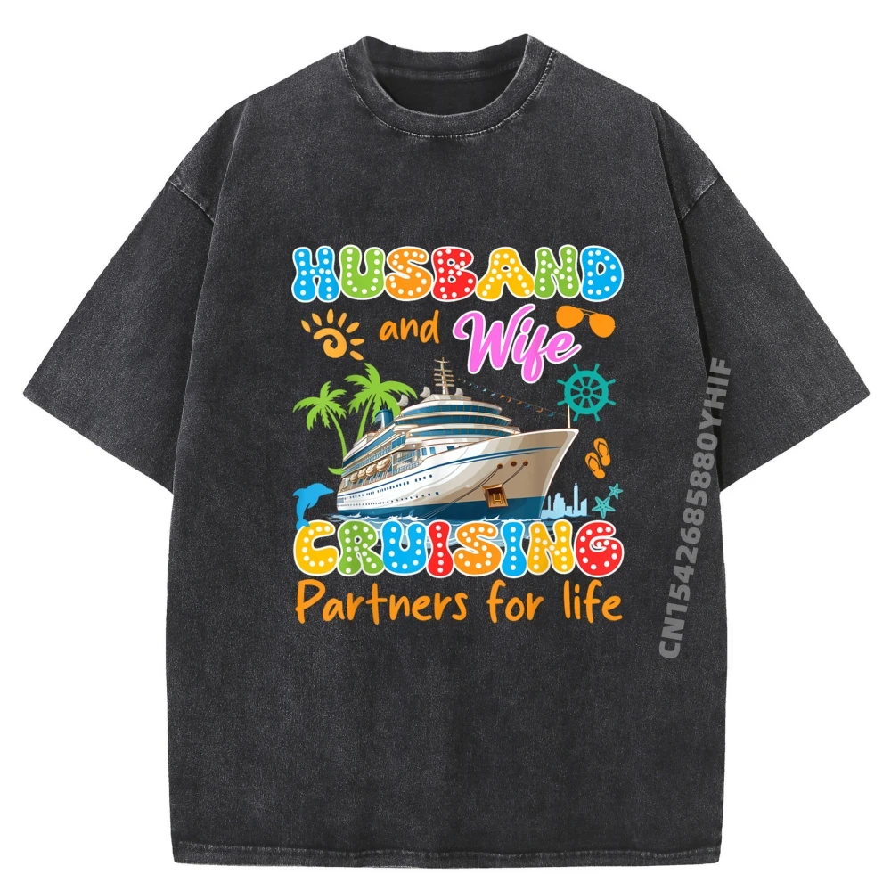 

Винтажная футболка с принтом «Молок и жена» Cruising Partners, женская футболка, мужские футболки с рисунком, уличная стираная рубашка