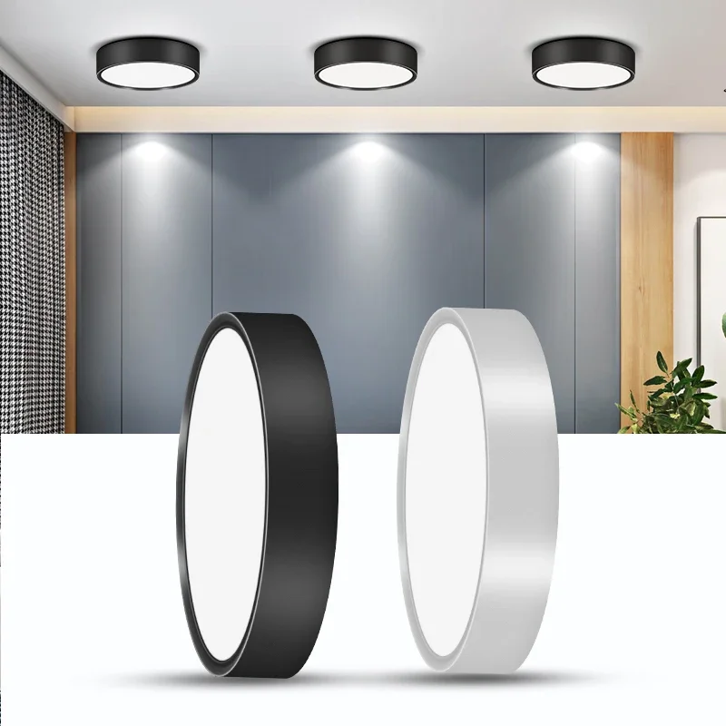 Led Downlight Ceiling Spot Light 220V 5/10/15/25/35W Surface Mounted Down light Spot Led Lamp For Living room Bathroom Kitchen