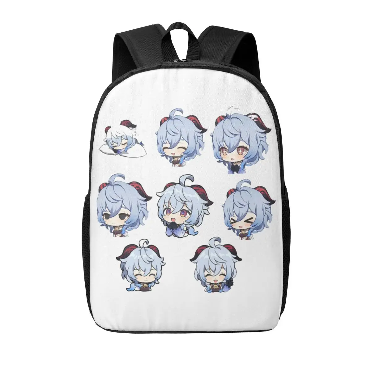 ganyu-genshin-impacto-mulher-mochilas-meninos-meninas-bookbag-moda-estudantes-sacos-de-escola-portabilidade-viagem-bolsa-ombro