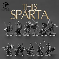 1pcs Ancient Spartan Rome Soliders Figurines Miniatures Vintage Metal Warrior Soldiers Model Statue Desktop Ornament Gifts
