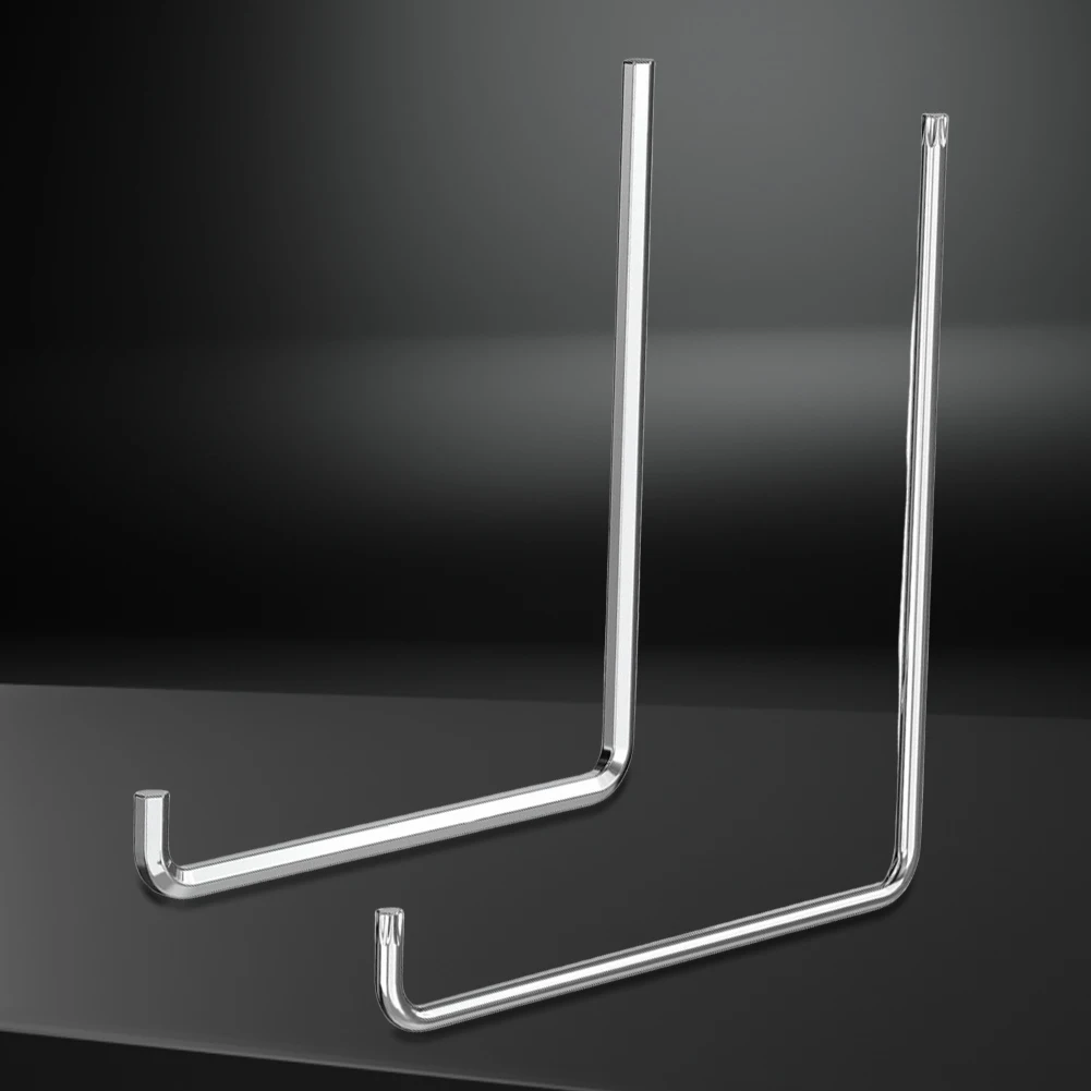 Clé de montage de fenêtre 4mm, outil de réglage de fenêtre, résistant à l'usure, clé de réglage de vélo pour une réglage polyvalent des raccords 2 pièces