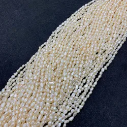 Natural Freshwater Pearls Irregular Loose Beads Double Sided Light Beads for Jewelry Making DIY Necklace Bracelets Accessories