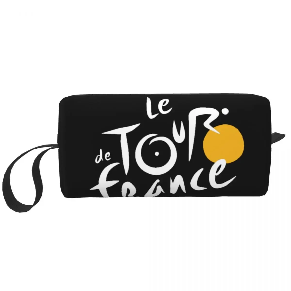 

Travel Le Tour The France Toiletry Bag Portable French Bicycle Makeup Cosmetic Organizer Women Beauty Storage Dopp Kit Box