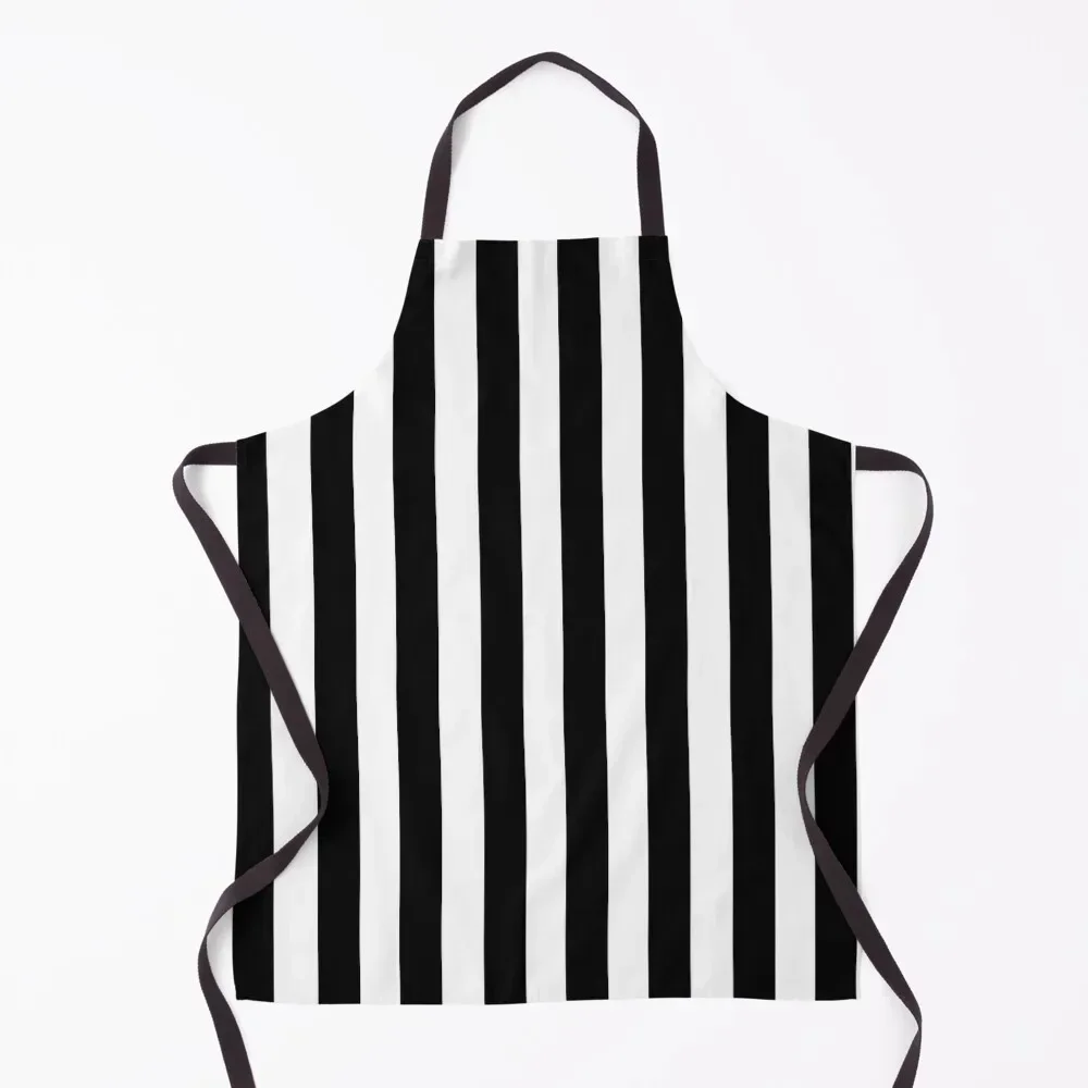 

Black and White Striped Dress Apron christmas House Things For Home And Kitchen barber men women's kitchens Apron