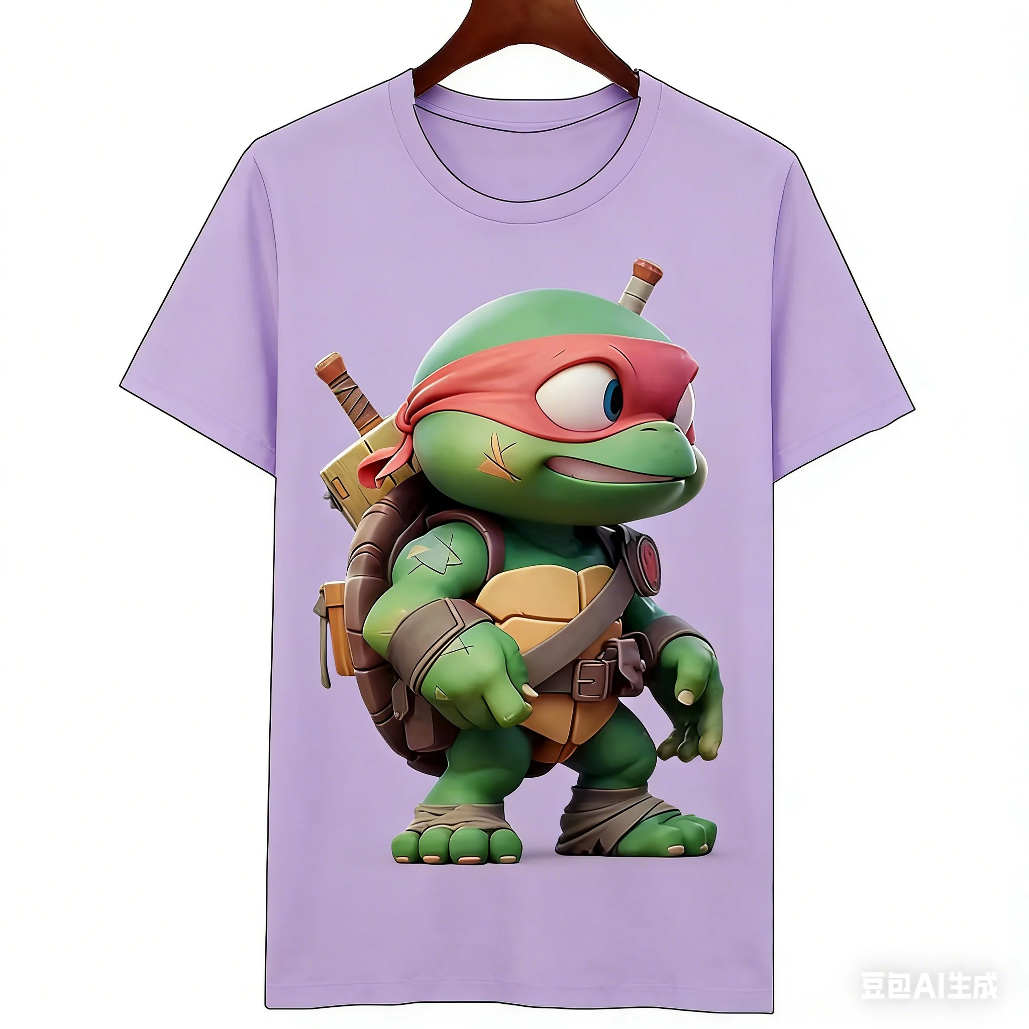 

Детская дышащая, стильная и милая 3D-футболка с принтом в стиле мультфильма «Черепашки-ниндзя» от Nickelodeon для детей от 3 до 12 лет