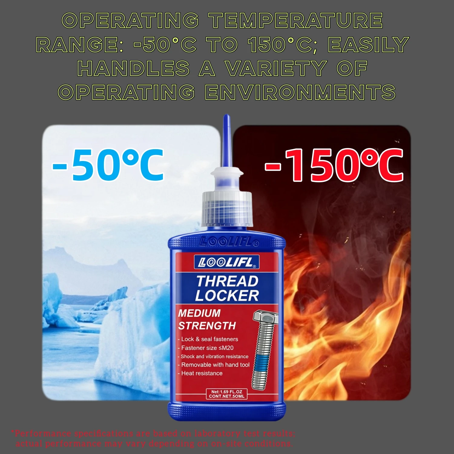 1/2/3 Tube Packs of Thread Locking Adhesive—Quick-Drying Thread Sealant, Anaerobic Adhesive, Corrosion-Resistant, Anti-Vibration Adhesive; Blue for Removable Applications, Red for Permanent Locking. This Is a Simple Tool for Maintaining Industrial Equipment and Furniture, Which Helps Reduce Costs.
