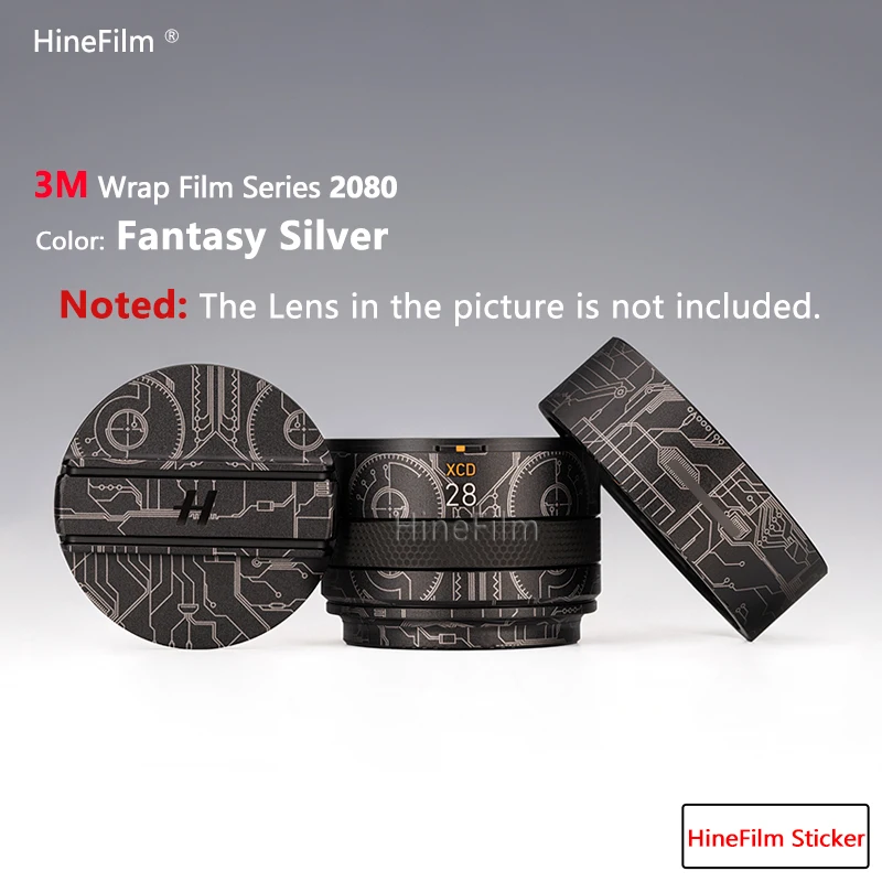 Hinefilm Skin for xcd28 F4 Lens Sticker for Hasselblad XCD 28mm f4 Lens Skin XCD28PF4 Wrap Cover XCD 28P Lens Skin XCD 4/28P