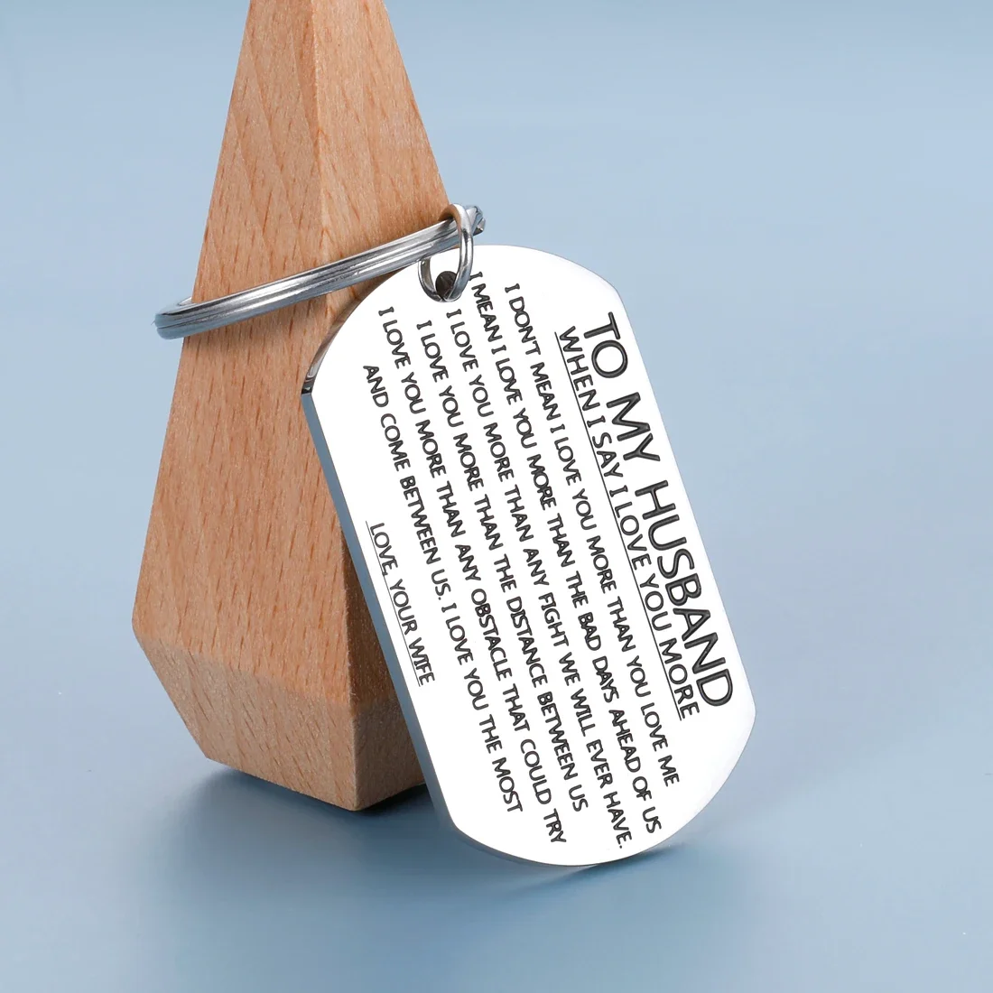 Keychain Wedding Anniversary Valentines Gifts To Wife Husband Keychain Gift for Couple Women Men Boyfriend Girlfriend