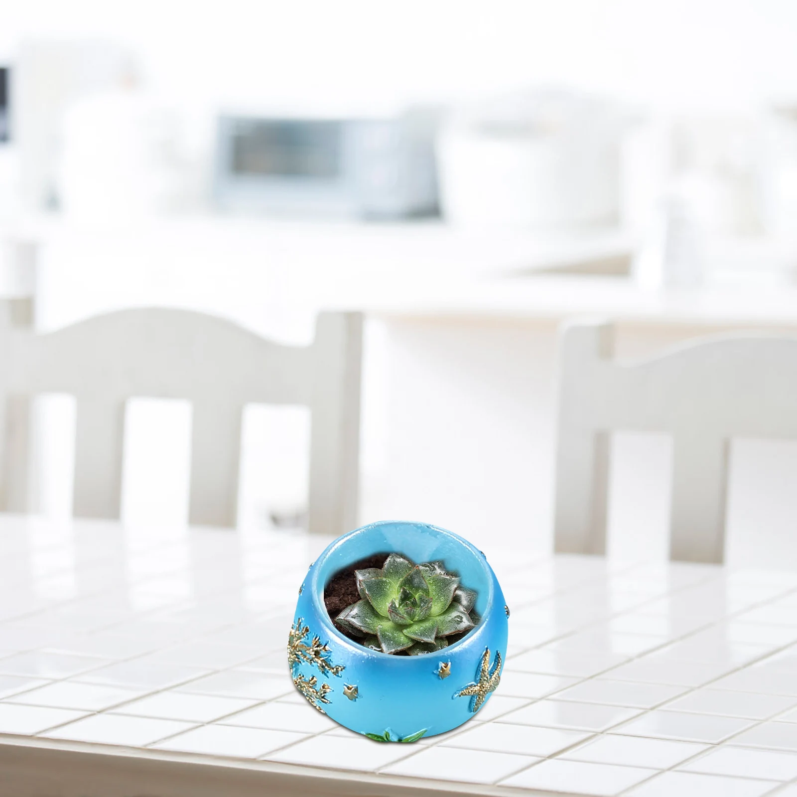 

Silicone Plant Pot Mold Craft Large Flowerpot Casting for Succulent Planter Making Flexible Nonstick Easy Clean Transparent