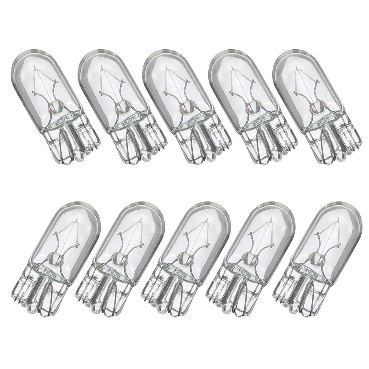10Pcs 70V T10 W3W 194/501 4300K 3W wedges clear car light source Halogen Bulb Signal Interior Car light Lamp car light source