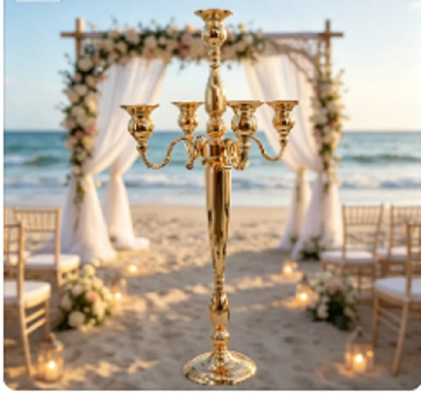 10 piezas de candelabros de me - Wedding Party Supply Store reseña y precio