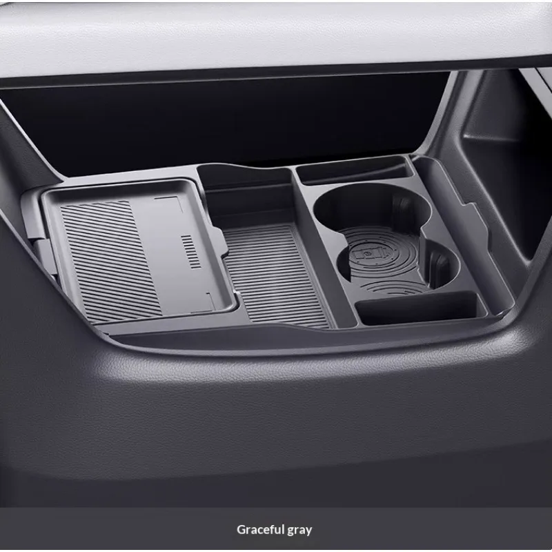 For 2026 Changan Qiyuan Q06 Lower Center Console Storage Box Sunglasses Holder Organizer Car Interior Modification Accessories