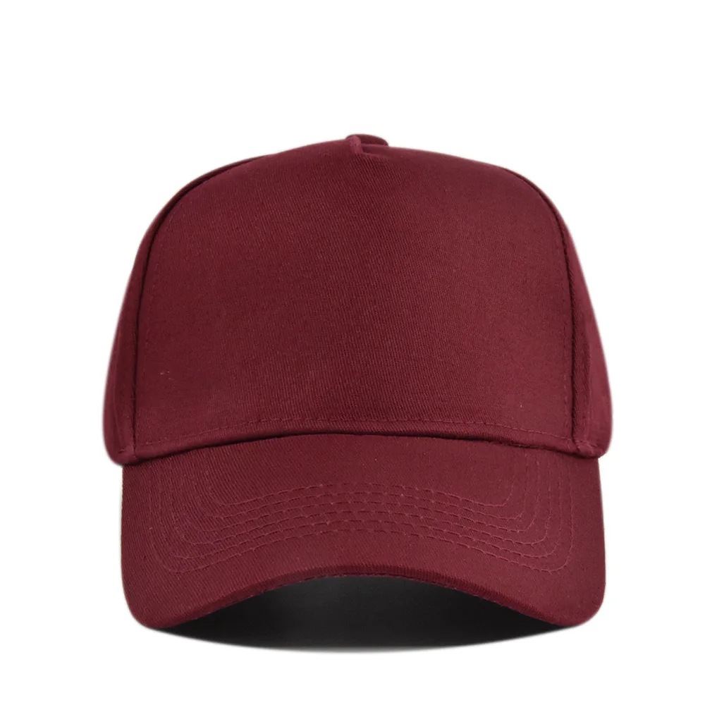 5 Panels Hard Top 18colors Dad Hats Snapback Cap Outdoor Support Printing And Embroidery Baseball Hat For Women Men