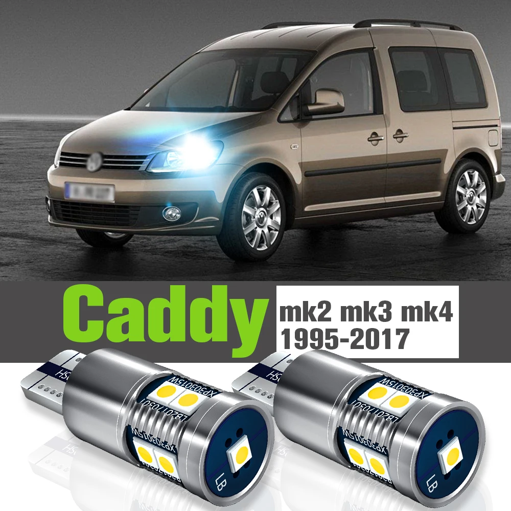 

2x LED Parking Light Accessories Lamp For VW Volkswagen Caddy mk2 mk3 mk4 1995-2017 2007 2008 2009 2010 2011 2012 2013 2014 2015