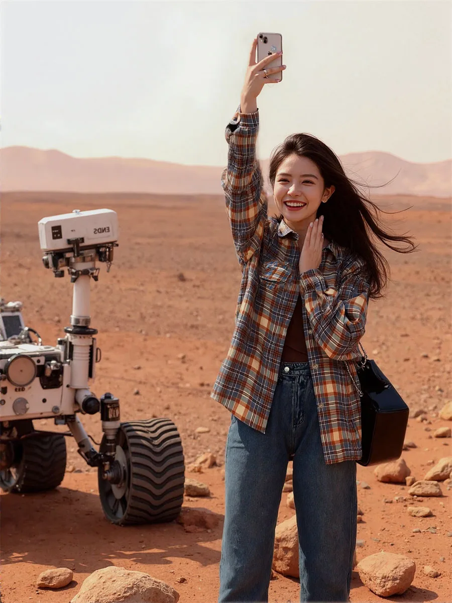 القهوة امرأة سيدة قمصان الصيف جيب بدوره إلى أسفل طوق نصف زر حتى تصميم الجبهة عارضة بسيطة الأساسية الحد الأدنى سيدة الموضة #1