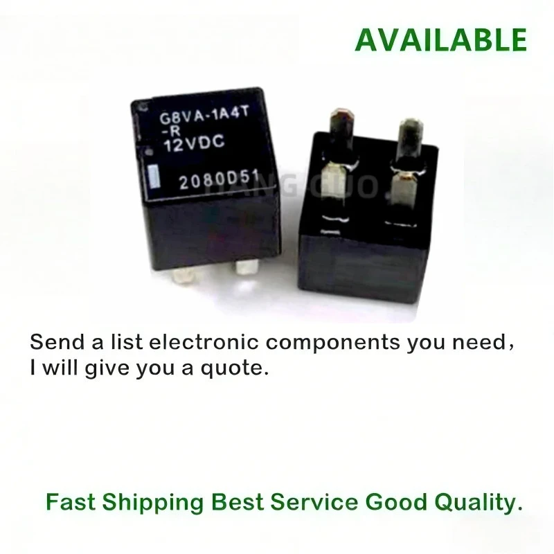 2PCS 5PCS Original G8VA-1A4T-R 12VDC 4PIN G8VA-1A4T-R01 12V 4pin For automotive fuel pump relay