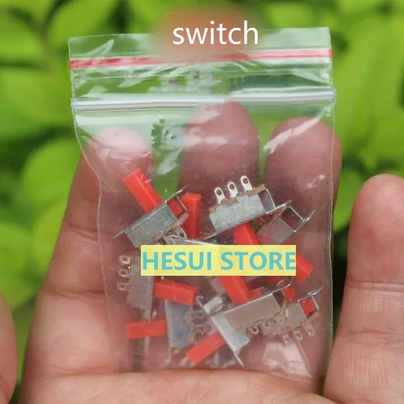 10PCS 3-pin, 2-speed small switch. 3-pin, 2-speed small switch