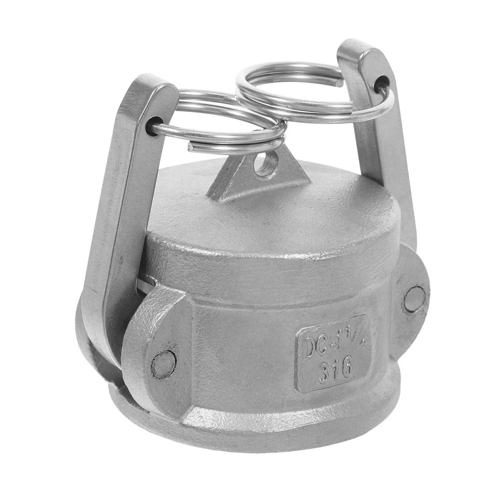 

Camlock Dc Dust Cap 1 1/2" Stainless Steel Female End Plug 54mm/2.1" Inner Diameter Quick Coupler Fitting For Oil Tank Trucks