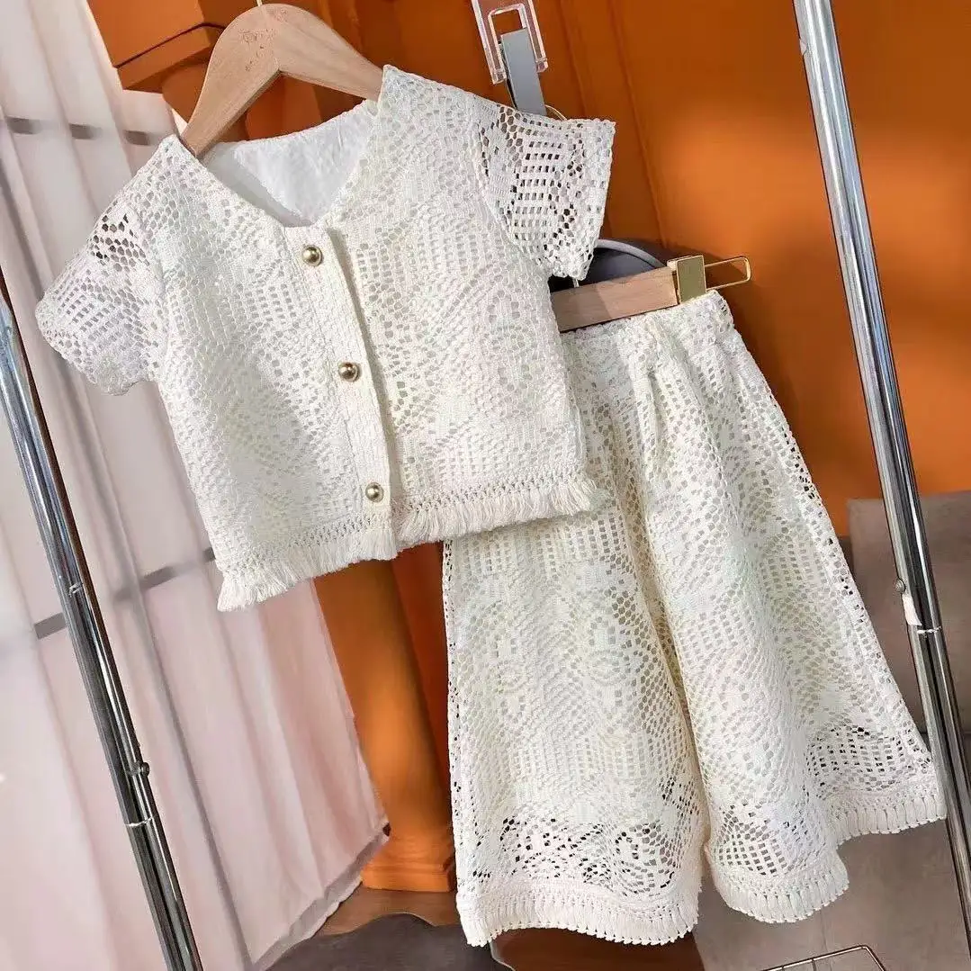 

Toddler Girls Summer New 2 Piece Set Cotton T-Shirt and Pants Outfit Comfortable Casual Play Clothes Breathable