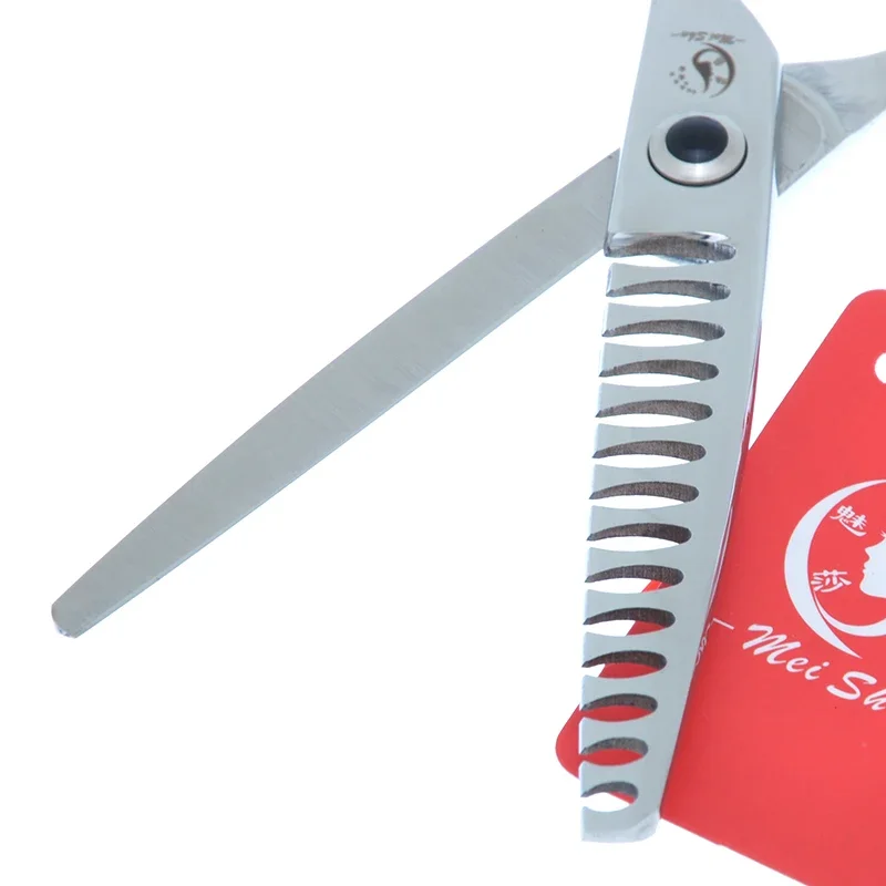 Meisha 5,75 Zoll Friseurschere, professionelle Ausführung, 8/12/14/18 Zähne, Ausdünnungsschere für Friseursalons, Styling-Schere, A0160A – Detail 13