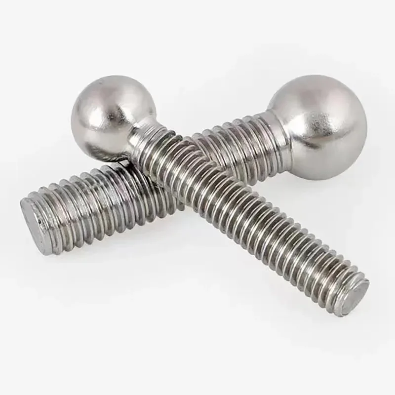 Adjustable Linkage Ball Joint Pivot Bolt M3 M6 M8 M10 M12 M16 304 Stainless Steel for Industrial Equipment Connection Accessorie