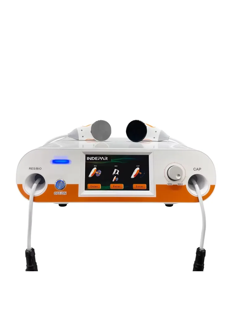 2025 портативный Indiba 448 кГц CET RET для похудения, облегчение боли, диатермия Tecar, устройство для удаления жира, ухода за кожей