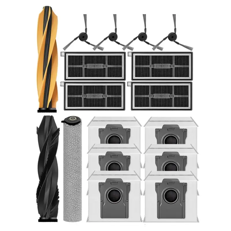 【kitchen-gadget】17pcs-accessories-parts-for-dreame-mova-z60-pro-z60-ultra-vacuum-accessories-main-side-brush-roller-mop-dust-ba
