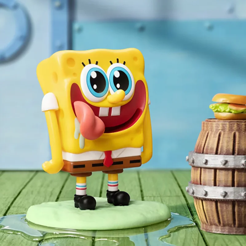POP MART Spongebob That Doesn't Make Sense Series Genuine Mystery Box Blind Box Guess Bag Toys Doll Cute Desktop Ornaments view 5