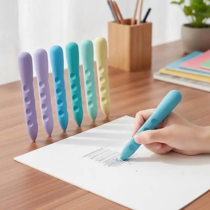 Clean Wiping Hole Eraser 10/20/30Pcs Tear Resistant No Dregs Stationery for School Drawing Projects