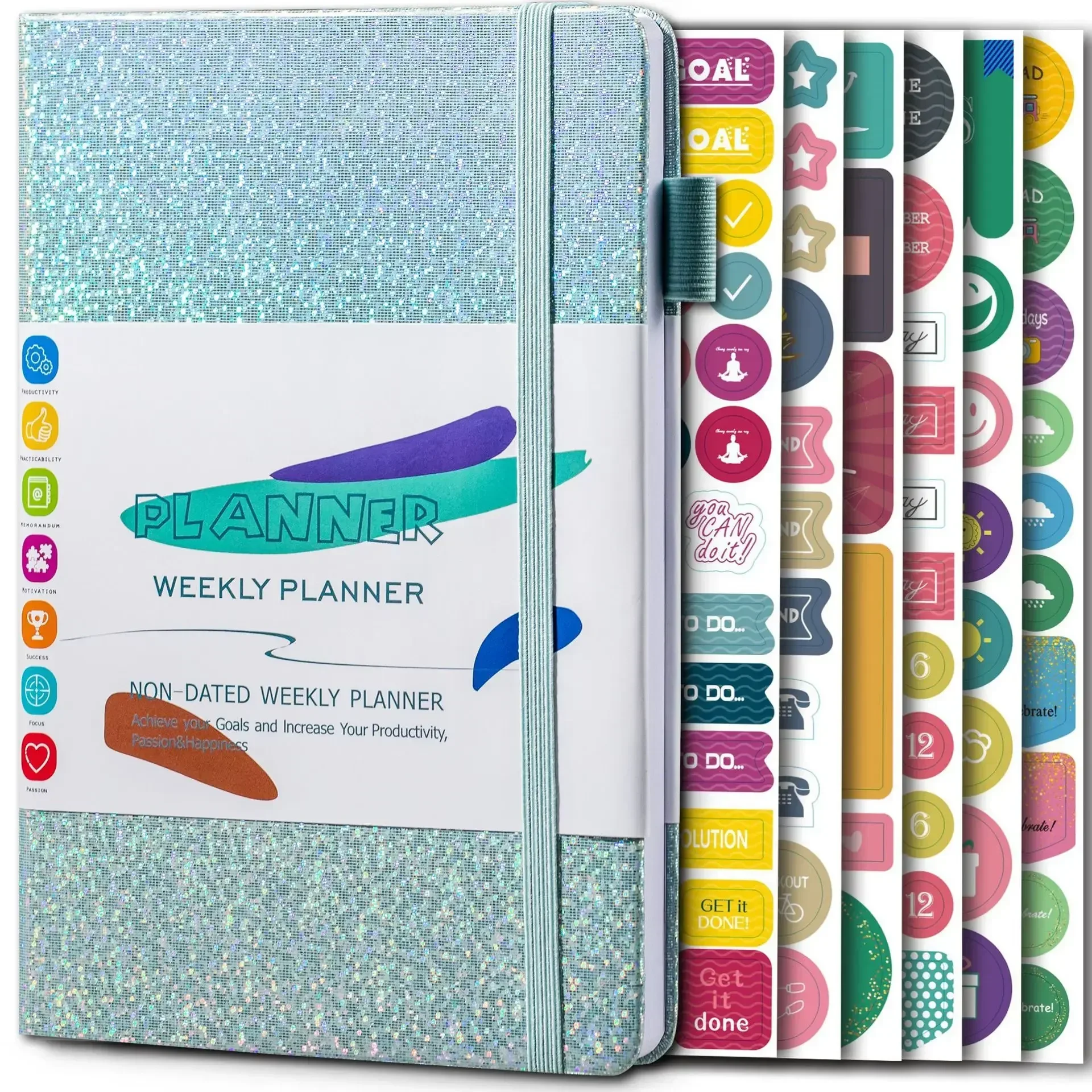 

To Notebook Hit Planner Increase 2024 Monthly Organizer Management Weekly Goals Time Diary Productivity Agenda