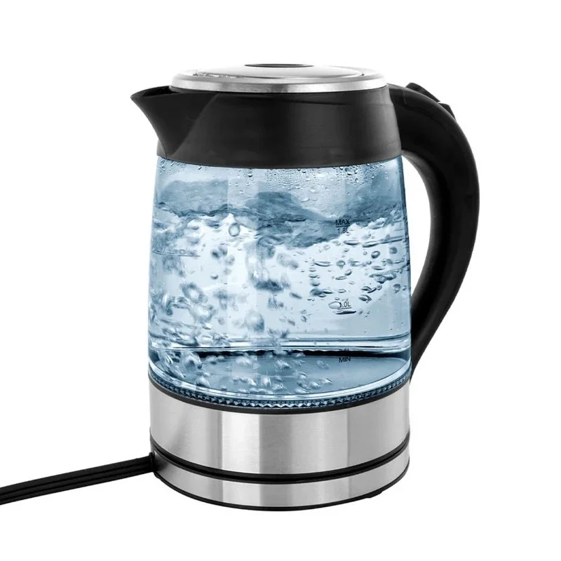 

1.8Lt. Glass and Stainless Steel Electric Tea Kettle