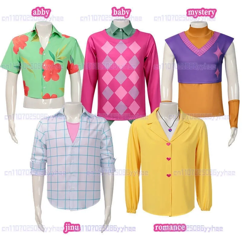 Anime Dämon Hunter Jungen Gruppe Romantik Cosplay Kostüm Saja Jungen Uniform Bluse Full Set Bühne Leistung Outfit Halloween Party