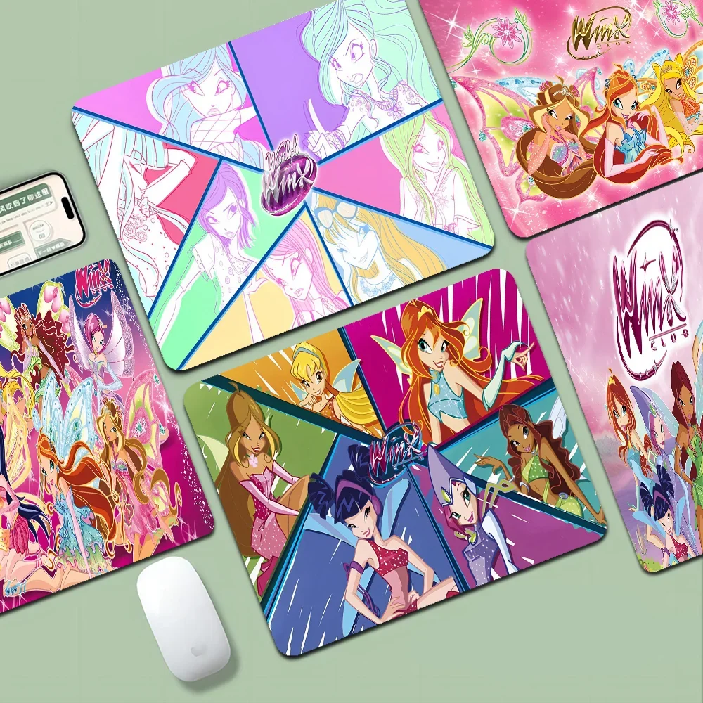 

Girl W-Winx ClubsCustom Skin Thickened Mouse Pad Gaming Keyboard Table Mat Office Supplies Room Decor for Teen Girls Bedroom