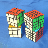 WitEden Mixup 3x3x3 3x3x4 4x4x3 4x4x4 Magic Cube Professional Neo Speed Twisty Puzzle Antistress Brain Teasers Educational Toys