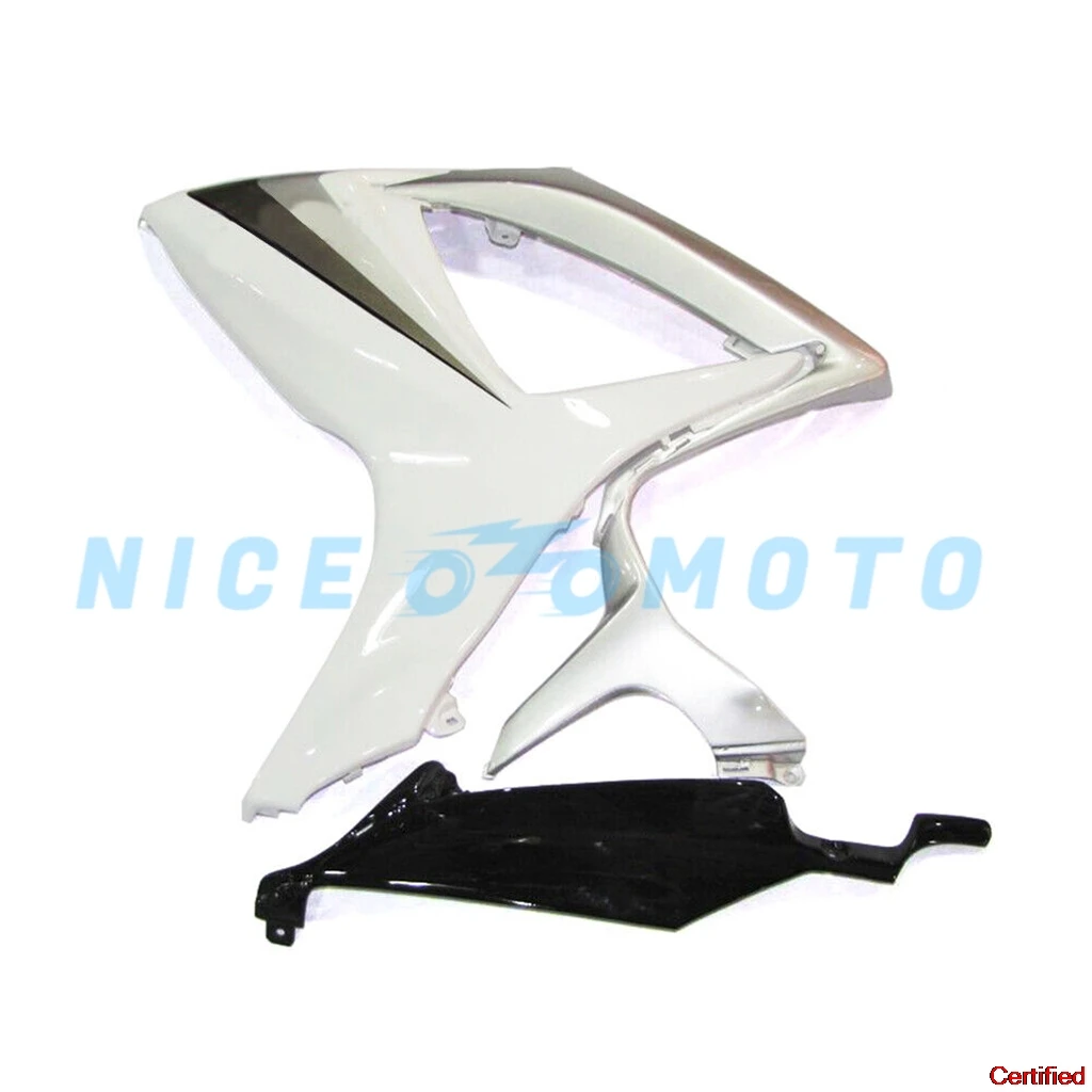 Plastic Shell Motorcycle Fairing Kits Fit For GSXR600 750 2006 2007 GSXR 600 06 07 K6 GSX-R600 Silvery with White Set