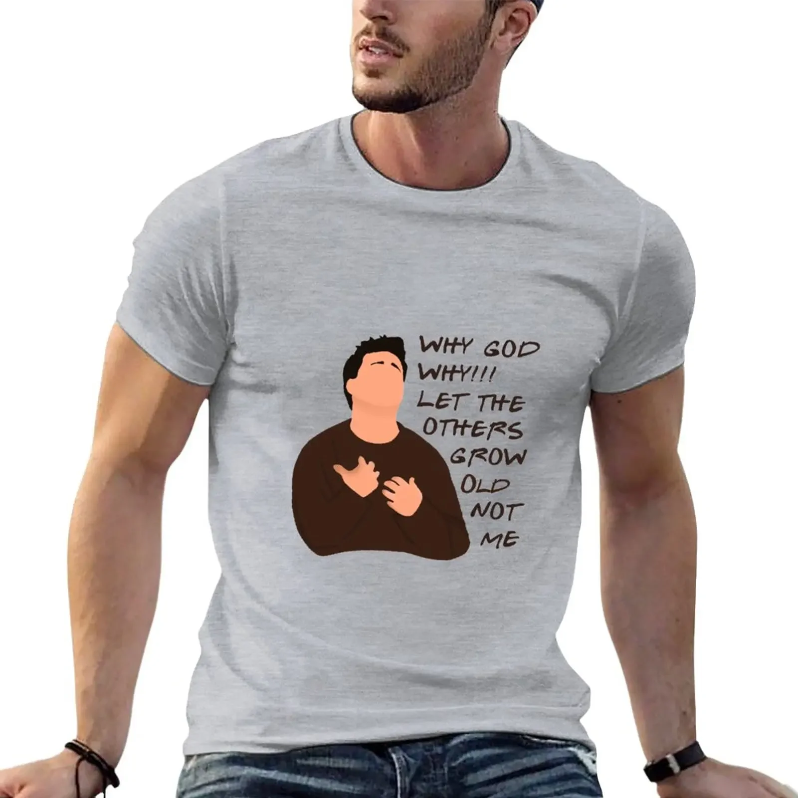 

Забавная Мужская футболка Why shirt
