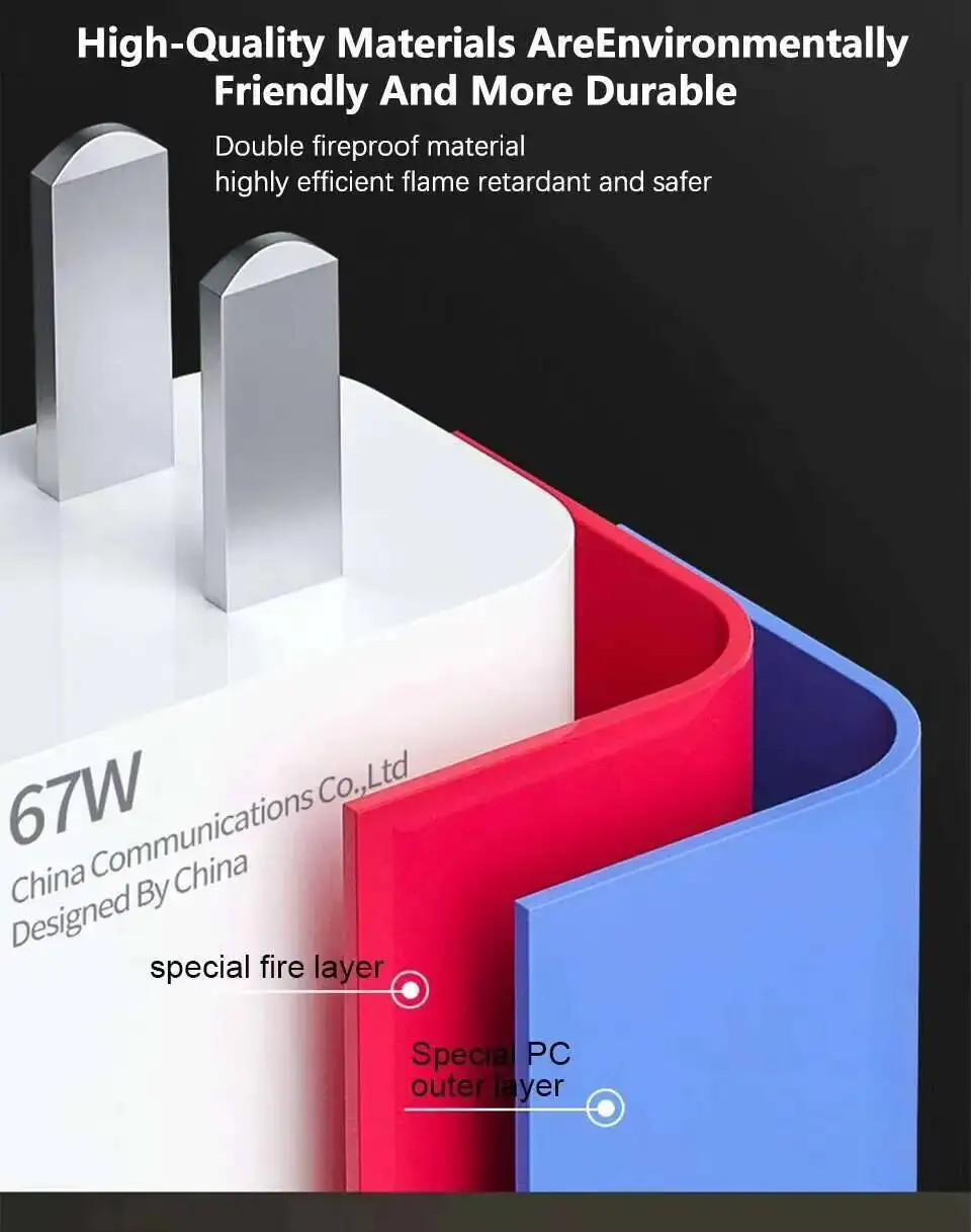 Oryginalny Xiaomi 67W ładowarka do szybkiego ładowania Adapter 6A typ C kabel do Redmi K40S K50 K30 Pro czarny rekin 4 5 Mi 12 13 Ultra — zdjęcie produktu 4