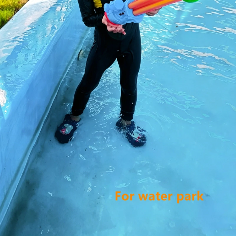 Kinder Wassersport Strand Schwimmsocken Mädchen Dünn Mehrfarbig Bedruckt Rutschfest Fitness Yoga Tanz Schwimmen Surfen Tauchen Unterwasserschuhe – Detail 4