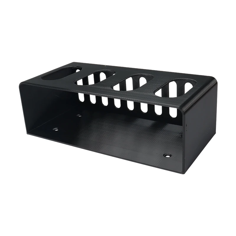 RV Door Storage Box ABS Shelf Black Suitable For Thetford Toilet Seat Organizer Campers Vans Sewage Tanks RV Door Storage Box