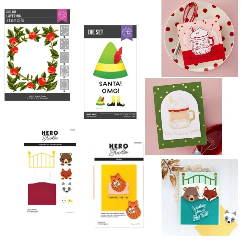 

Чашка праздника Cheer, металлические кости и трафарет для DIY, бронирование лома, фотоальбом, тиснение, декоративные бумажные карты «сделай сам»