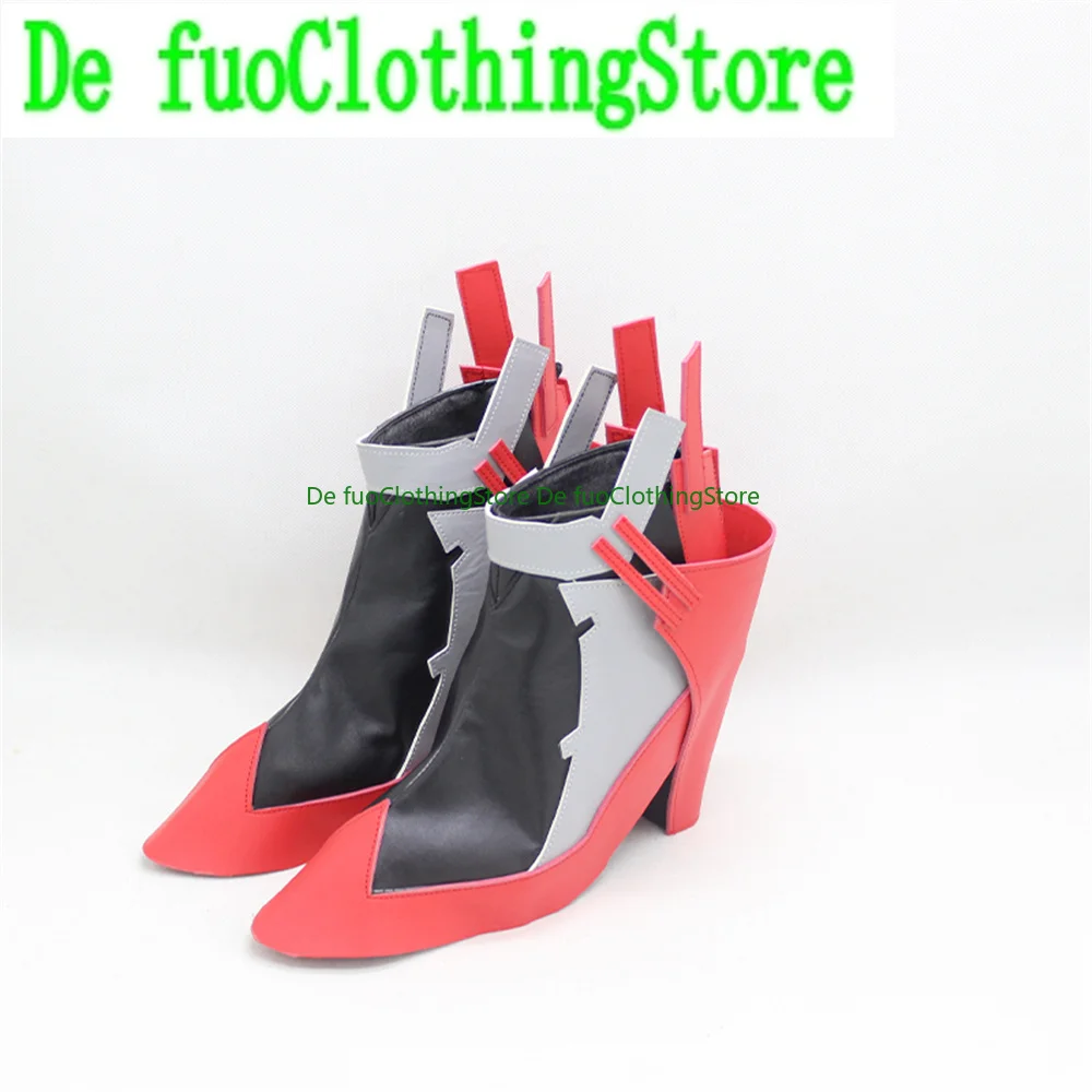 Azur Lane Kawakaze Cosplay Shoes Boots Game Anime Halloween DefuoClothing Shoes Store