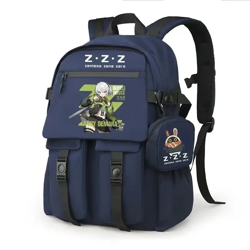 Game Zenless Zone Zero Bangboo Backpack For Kid Back To School