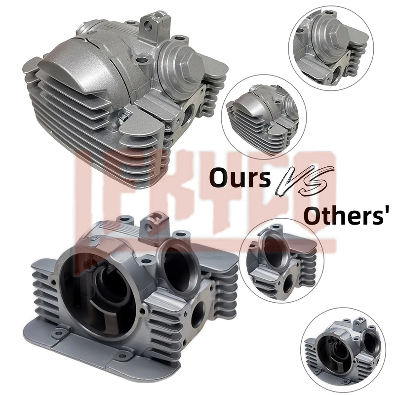 Motorcycle Cylinder Head Kit Assembly For Yamaha XTZ125 YBR125 YB125 YB125ZPE TT-R125 5VL JYM125 Euro II XT137 150 5VL-E1111-01