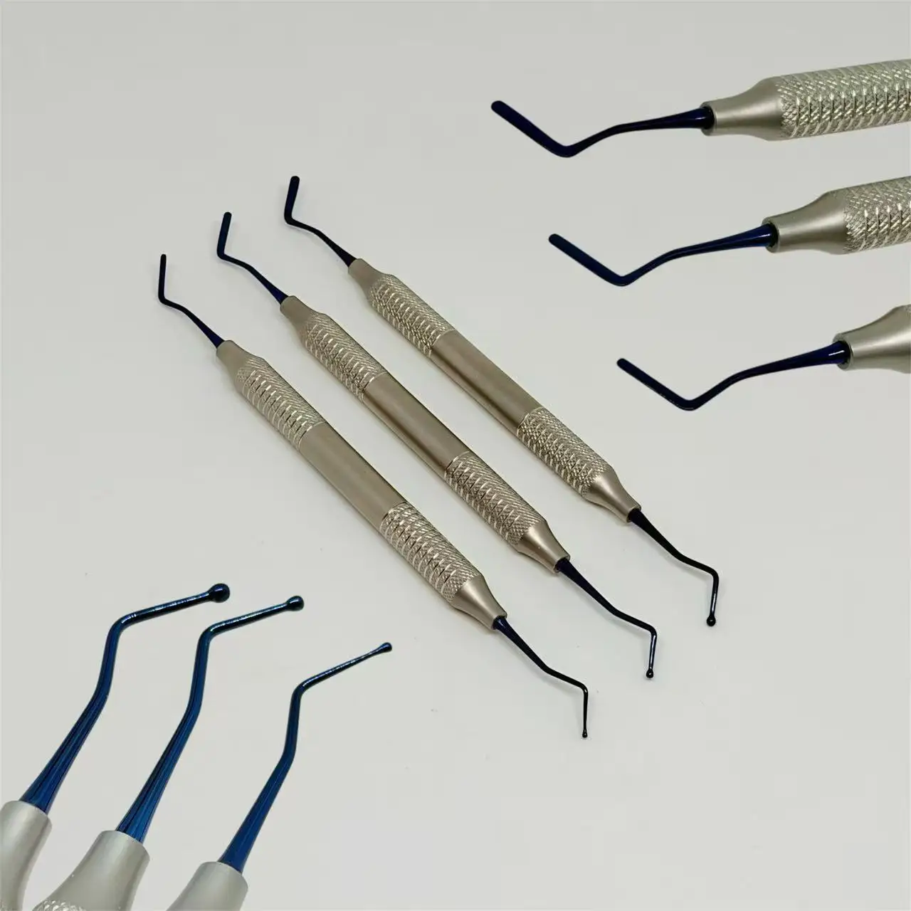 

3pcs Dental Composite Resin Filling Spatula Resin Filler Kit Dentist Repair Instruments Dentistry Restoration Tools